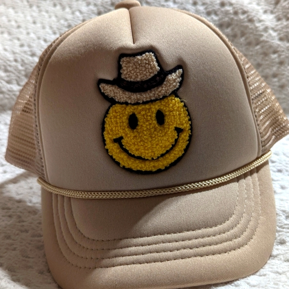 Baby K Smiley Face Ball Cap